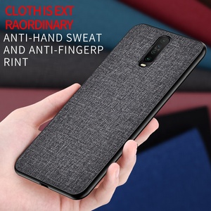 Vendita calda Antiurto PC Textile Panno di Tessuto di Copertura Posteriore Del Telefono Delle Cellule per il Caso di xiaomi <span class=keywords><strong>redmi</strong></span> k30 k20 pro nota 8T nota <span class=keywords><strong>8</strong></span> pro <span class=keywords><strong>8</strong></span> 7 6 7A - Product Image 3