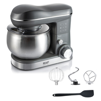 Robot de cuisine multifonction portable RAF 3 en 1, fouet à pâte, 1800W, 6.0L, batteur sur socle électrique
