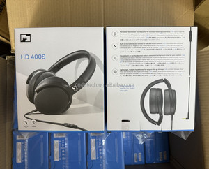 Auriculares con cable de 40 mm, plegables, para juegos, con micrófono, conector de 3,5 mm, para Sennheiser HD 400S, portátiles, teléfonos, venta al por mayor - Product Image 2