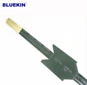 Poste en <span class=keywords><strong>T</strong></span> de servicio pesado de 6 pies, 8 pies y 10 pies, galvanizado en caliente - Product Image 4