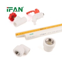 IFAN - Raccords PPR personnalisés de qualité supérieure, matériaux de plomberie, tuyaux en plastique PPR de 20 à 110 mm, raccords pour l'alimentation en eau