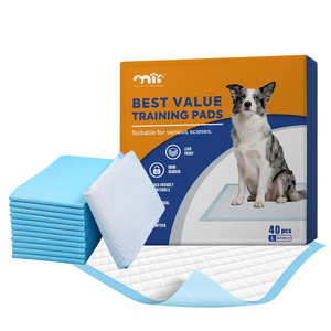 Tapis absorbants pour chiots, jetables, pour l'apprentissage de la propreté des chiens, en gros, emballage personnalisé - Product Image 1
