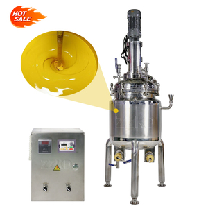 Réacteur à réservoir agité en acier inoxydable 50L Prix de la cuve du réacteur en continu Réacteur à réservoir agité en résine Réacteur en acier inoxydable 316 - Product Image 3