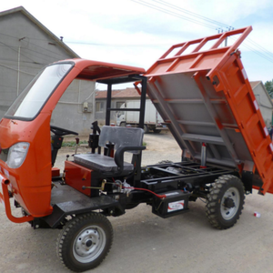 Quadricycle diesel très vendu avec un simple auvent, capacité de charge de 1 tonne, pour le transport sur les chantiers et dans les zones rurales - Product Image 1