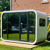 Vente d'usine Apple Cabin Office Trailer Petite maison Préfabriqué Living Container Home on Wheels Mobile Factory Cheap Apple Cabin
