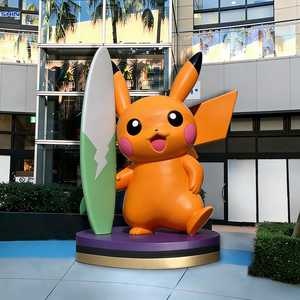 Statue d'extérieur personnalisée <span class=keywords><strong>Pikachu</strong></span> Anime de grande taille en résine, sculpture décorative pour centres commerciaux et espaces extérieurs - Product Image 5