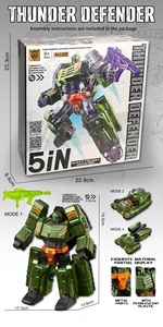 Venta caliente ensamblar Aleación <span class=keywords><strong>de</strong></span> juguete Robot coche transformar Robots <span class=keywords><strong>mejores</strong></span> <span class=keywords><strong>juguetes</strong></span> para niños - Product Image 5