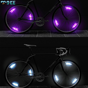 Feux arrière ultra lumineux imperméables de la marque SeeMore avec piles incluses, feux de roue pour <span class=keywords><strong>jantes</strong></span> de vélo - Product Image 2