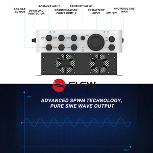 三相インバーター オン/オフグリッド太陽光発電インバーター エネルギー貯蔵システム ハイブリッドインバーター - Product Image 3
