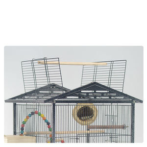 Jaula duradera para pájaros grandes, jaula para loros, pinzones, guacamayos, cacatúas, suministros para mascotas - Product Image 2