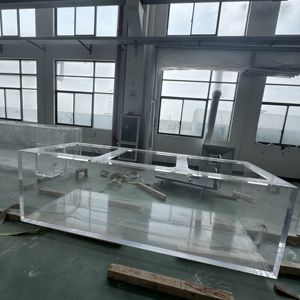 水槽カスタム大型クリアホテルレストランアクリル水槽水族館 - Product Image 2