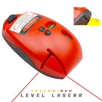 Livella Laser a 2 Linee DEWEN Fai-da-te, Autolivellante Elettronica, Tipo Mouse, con Treppiede, Proiezione Quadrata a 90 Gradi Verticale e Orizzontale