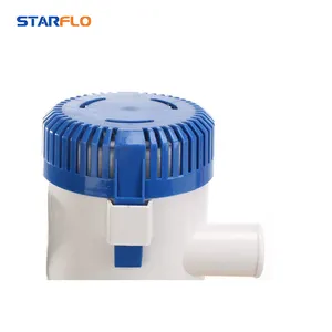 STARFLO Rule High Flow 4700GPH 12v DC Portable Bilge Water Pump Marine Automatic Mini Manual Bilge Pump