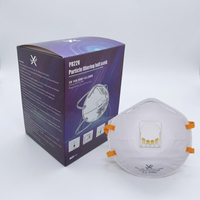 Masque facial en coton respirant FFP2 jetable personnalisé de haute qualité pour la protection contre la poussière