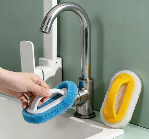 Éponge magique carrée en fibre de bambou pour la vaisselle, le nettoyage des carreaux/baignoires et l'élimination des taches sur les casseroles - Vente en gros - Product Image 2