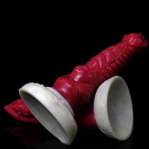FAAK 8 Zoll lange Monster Dildo Juguetes Erotik weichen Silikon Tier Sexspielzeug Fantasie Tier Penis für Frauen - Product Image 6