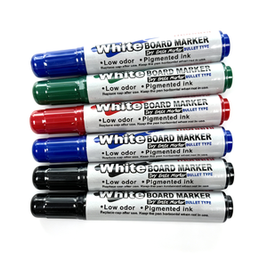 <b>Black</b> Red Blue Classic And Durable Dry Erase White <b>Board</b> Marker Pen For Office & School Use - Product Image 4