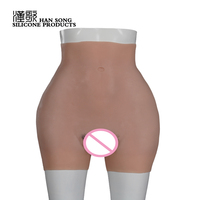 Faux vagin pour travestis, transgenres, sous-vêtements féminins, culotte en silicone, faux pénis, faux vagin, gros fessier