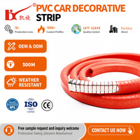 Tira de Sellado de PVC para Automóviles, Burlete Flexible en Forma de U para Puertas, Impermeable, Antiruido, Longitud Personalizada, OEM