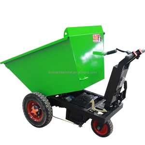 800W 1000W động cơ chất lượng cao không chổi than động cơ bánh xe nhiệm vụ nặng nề Caster bánh xe trolly Giỏ hàng mini Dumper điện cho Peru - Product Image 3