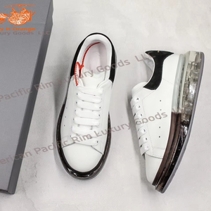 Alexanderes รองเท้าสเก็ตบอร์ดแบบผูกเชือกของแท้, แฟชั่นใหม่ใส่ได้ทุกเพศดีไซน์กันกระแทกสำหรับฤดูใบไม้ผลิ mcqueenes - Product Image 2