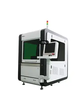 Mini máquina de corte por láser de fibra de alta precisión Tihi 0606