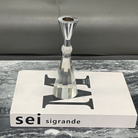 Porte-bougie en cristal de luxe avec coupelle en métal doré et boule de diamant pour table à manger, centre de table de mariage, décoration intérieure, cadeau