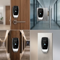 Clé de voiture universelle intelligente à écran tactile LCD, 3 boutons, démarrage sans clé, verrouillage/déverrouillage automatique, commande à distance des vitres, pour CF920, en matériau ABS