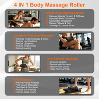 Masseur musculaire électrique haute fréquence rechargeable pour drainage lymphatique