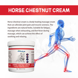 Crème <span class=keywords><strong>de</strong></span> marronnier <span class=keywords><strong>bio</strong></span> Crème apaisante pour les douleurs cervicales et articulaires Crème apaisante pour les articulations du genou Crème anti-douleur - Product Image 4