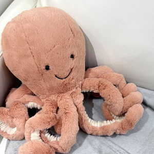 Jelly <span class=keywords><strong>Cat</strong></span> 49Cm Lớn Màu Hồng Bạch Tuộc Đồng Hành Đồ Chơi Sang Trọng Cho Trẻ Em Món Quà Kỳ Nghỉ Mềm Mại Cho Trẻ Em Món Quà Nhẹ Nhàng - Product Image 2