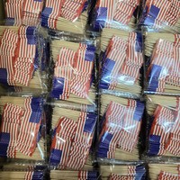 Grosir Bendera Tusuk Gigi Negara Norwegia Baru dan Tusuk Bendera Mini Kecil untuk Dekorasi Kue Keping