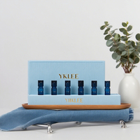 Juego de Aceites Esenciales en Roll-on de 2ml 3ml 5ml 10ml, Caja de Regalo, Juego de Perfumes OEM/ODM en Elegante Caja, Caja de Embalaje de Aceites Esenciales con Estampado en Lámina