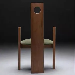 Мебель для кафе и ресторанов в минималистичном стиле, деревянный обеденный стул из массива дерева с изображением Ханса Вегнера
