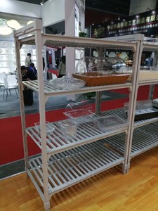 Étagère en plastique pour le stockage des aliments, étagère écologique pour le <span class=keywords><strong>Garage</strong></span>, la cuisine, l'hôtel - Product Image 4