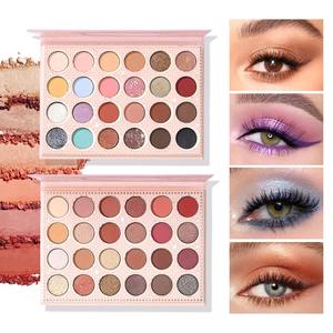 NEW 24-Color Pearlescent <strong>Eyeshadow</strong> Palette Long-Lasting Easy to Apply Glitter Glitter Powder Highlighter <strong>Eyeshadow</strong> - Product Image 2