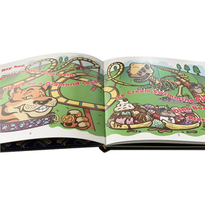 Impresoras de libros para niños Bonita lámina dorada Tapa dura Libros de cuentos para dormir para niños Impresión de libros para niños - Product Image 4