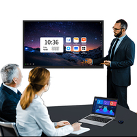 Tableau blanc intelligent tactile 75 pouces écran plat interactif multi-tactile LCD tableau blanc intelligent numérique
