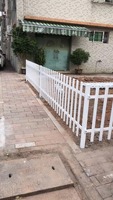 Poteau et panneau de clôture en acier galvanisé pour la sécurité avec un design à piquets en acier pour usage agricole