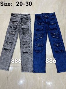 Quần Jean trẻ em Model YQ271 size 20-32, dành cho bé trai 5-18 tuổi, chất liệu thun co giãn, lưng cao, kiểu dáng thời trang. - Product Image 5
