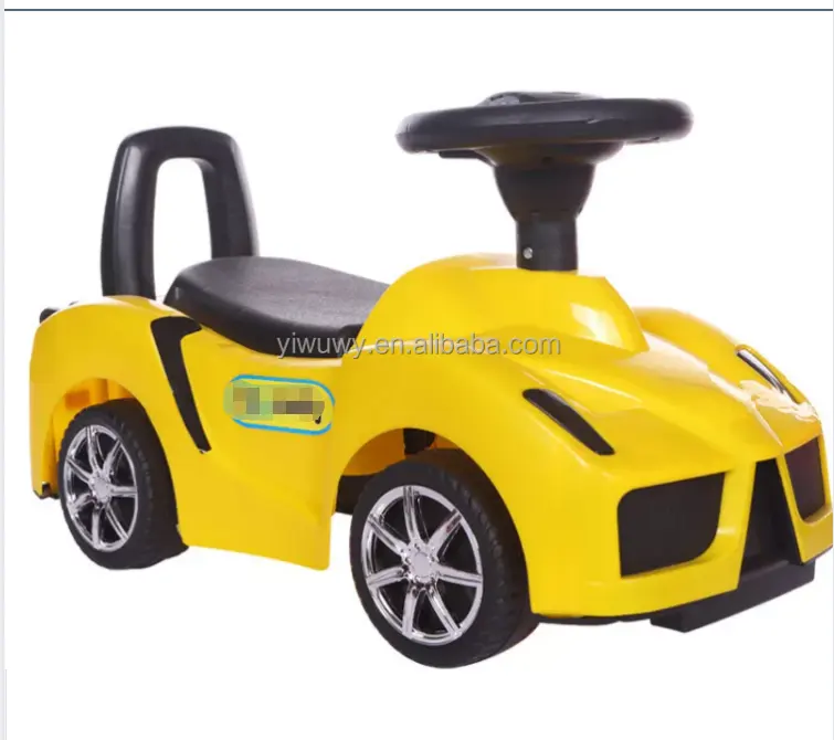 Children sliding car toys four-wheel classic car can sit on infant toys kids boys girls sliding scooter with music light
