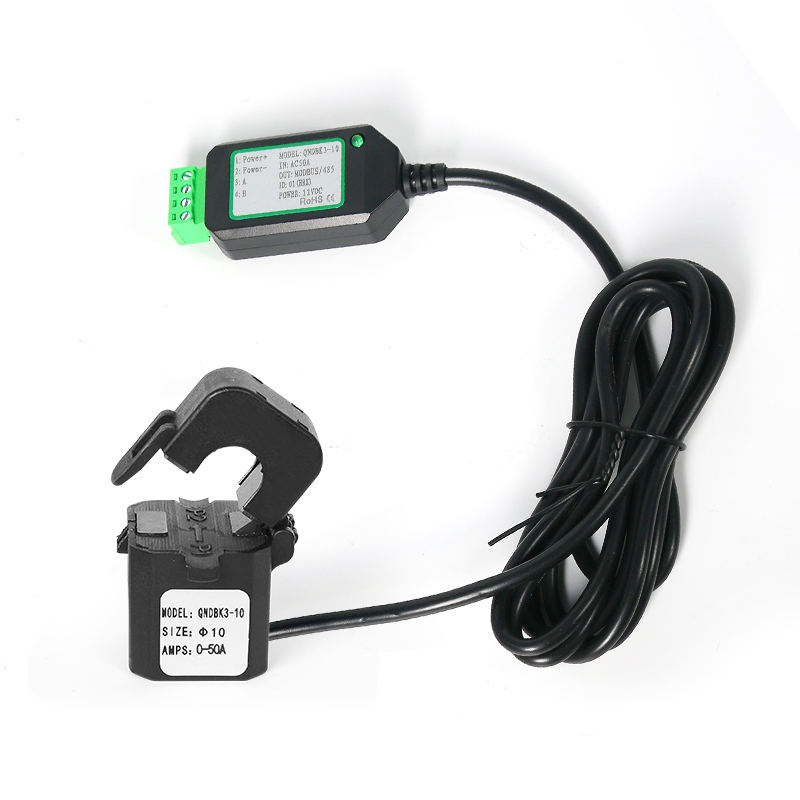 Rs485 Hall Current Sensor Ct Clamp Modbus Current Transformer Digital Current Transducer AC Open Tpye Transmitter Factory Price