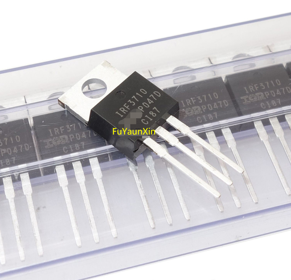 10 Pezzi IRF3710 TO-220 Mosfet Transistor – Alta Qualità, Per Elettronica