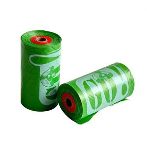 ถุงเก็บอุจจาระสุนัขแบบขายส่ง ปรับแต่งได้ ผลิตจากวัสดุ HDPE/EPI ที่ยั่งยืน ใช้ได้กับสุนัข - Product Image 1