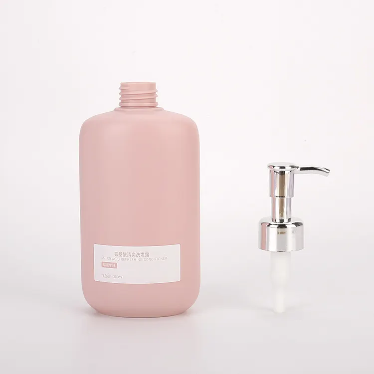 Kostenlose Probe Farb anpassung 10oz Soft Touch Luxus PET Körper Hautpflege gefrostet Behälter 300ML Lotion Shampoo Flasche Luxus