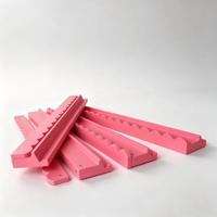 Jeu de Mahjong américain en bois de 20 pouces avec règle de déplacement et support, couleur/taille/épaisseur/forme personnalisables, emballage en boîte, 4 jeux en stock