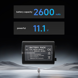 Chất lượng cao 2600mAh EN-EL4 thay thế pin cho cho Nikon công suất lớn máy ảnh kỹ thuật số Pin cho EN-EL4 & EN-EL4a mô hình - Product Image 4