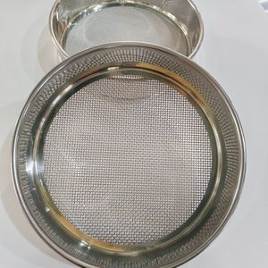 200mm Stainless Steel Sand & Soil Test Sieve, 4mm/1mm/0.5mm Standard Sieve for Laboratory Testing & Washing - Product Image 5