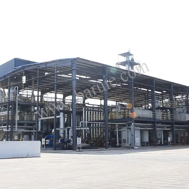 Methanol biodiesel production plant based on used cooking oils/wasted vegetable oils