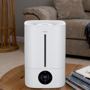Pelembap udara Mini portabel 220ml, Humidifier kabut sunyi Mini kapasitas besar, pelembap udara Desktop USB untuk kamar tidur, dengan lampu suasana - Product Image 5